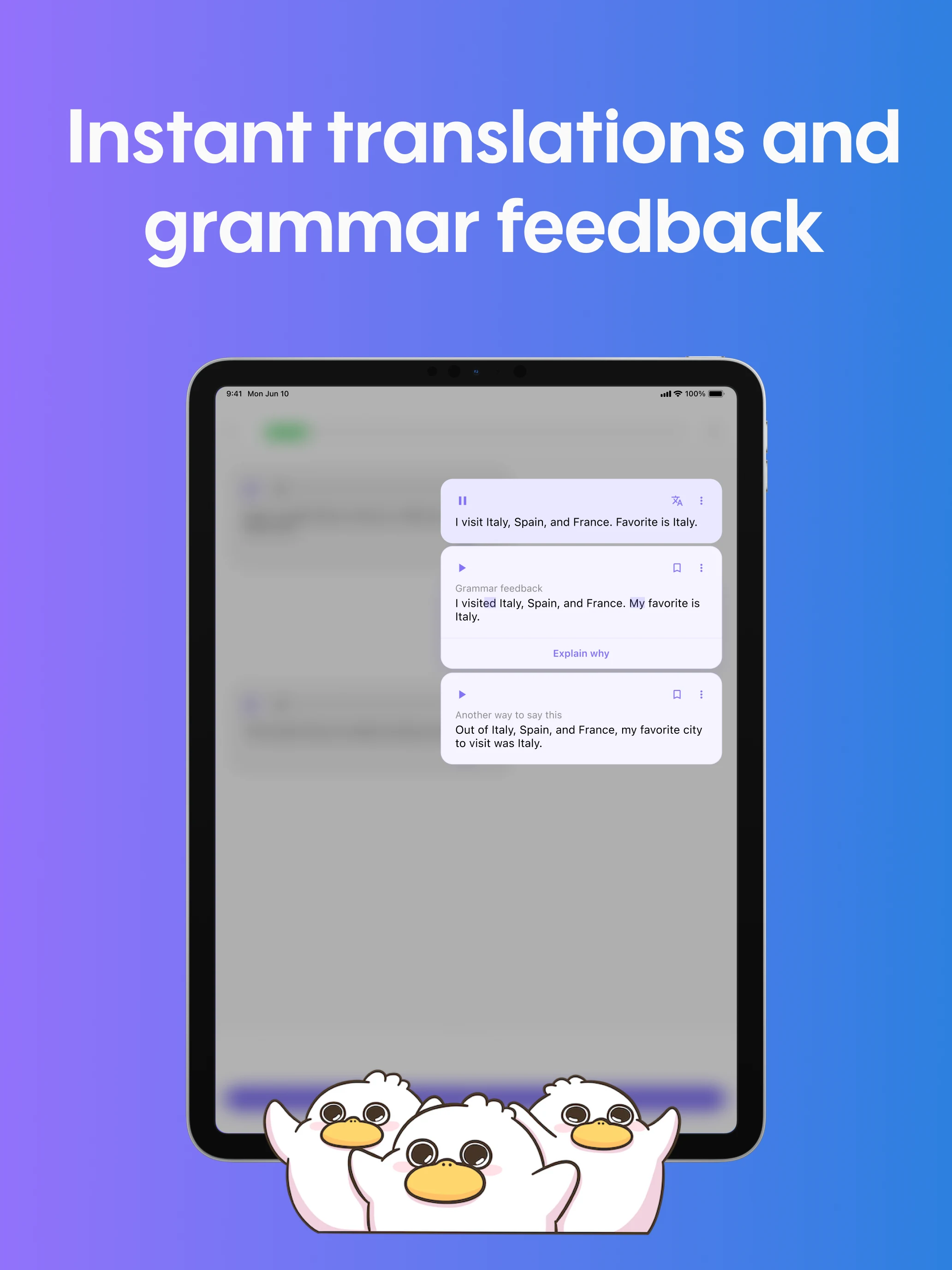 Toko: AI English Tutor screenshot